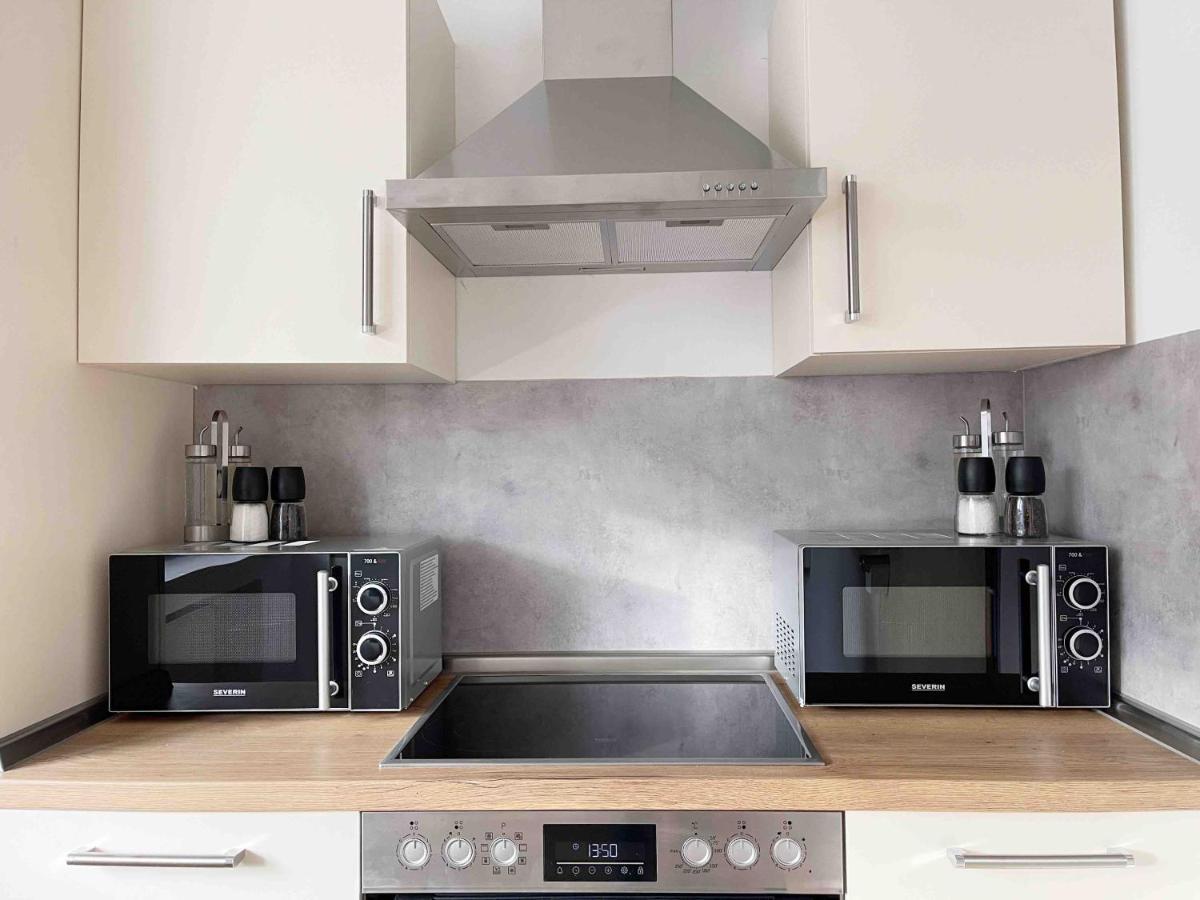 Schoene Apartments I Private Parkplaetze I Home2Share มึนสเทอร์ ภายนอก รูปภาพ