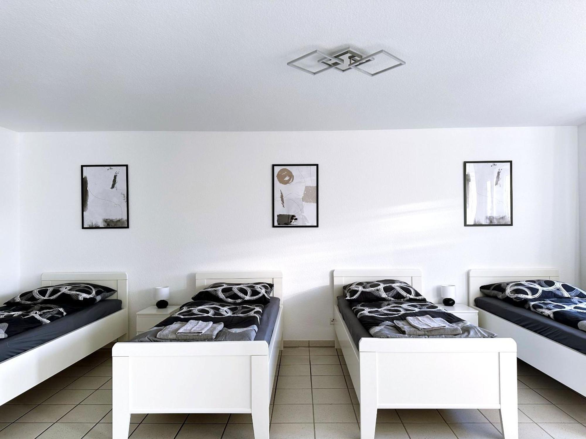 Schoene Apartments I Private Parkplaetze I Home2Share มึนสเทอร์ ภายนอก รูปภาพ