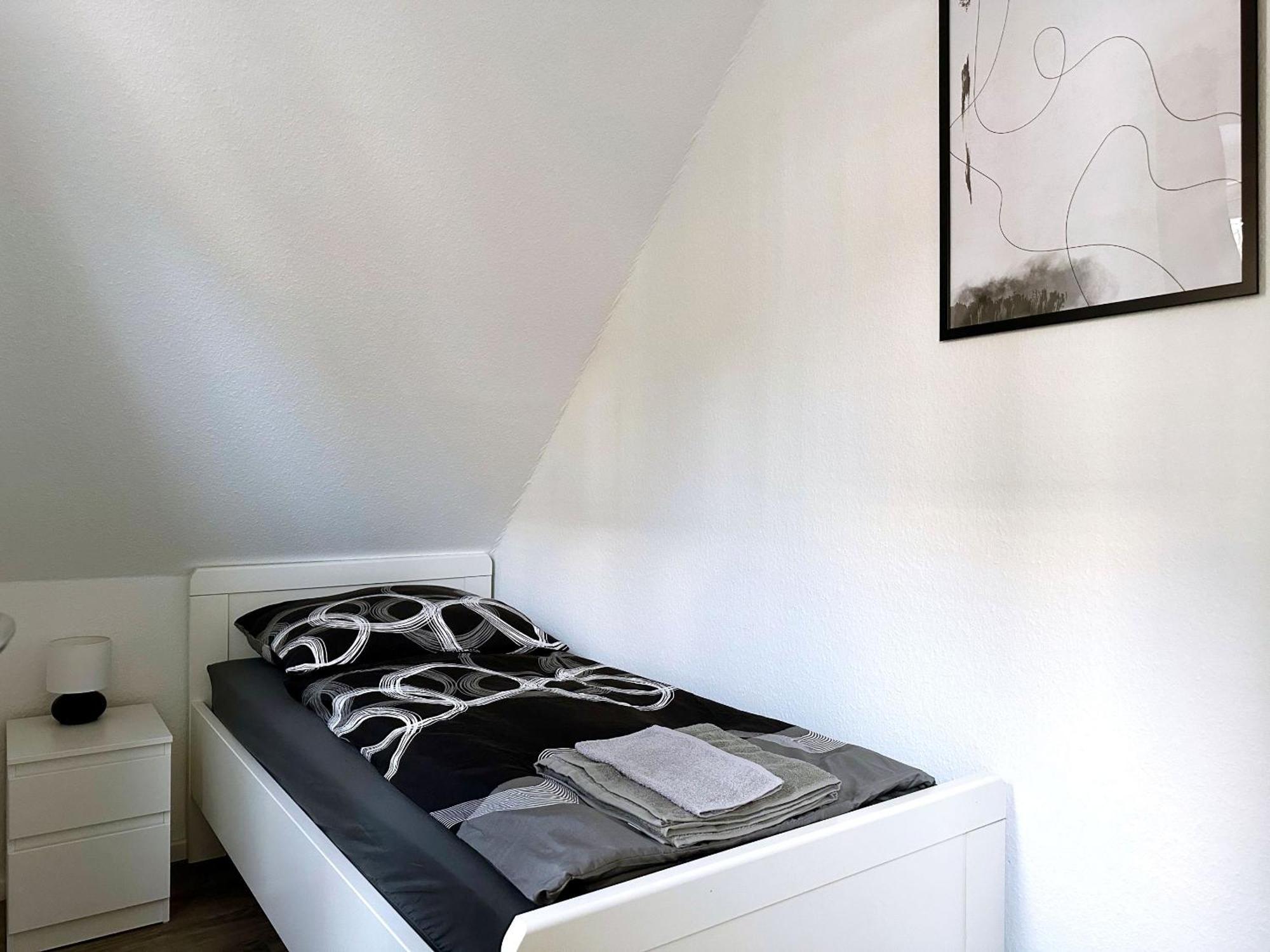 Schoene Apartments I Private Parkplaetze I Home2Share มึนสเทอร์ ภายนอก รูปภาพ