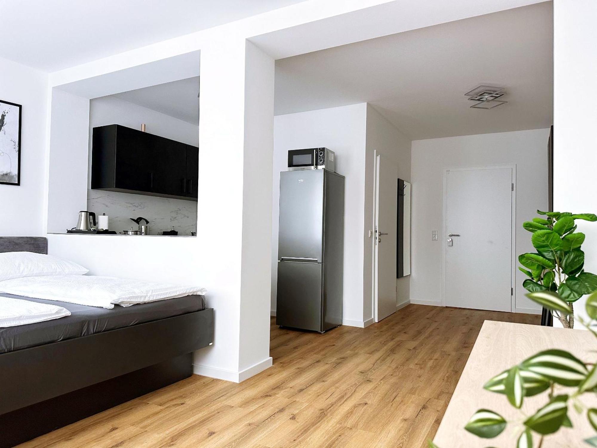 Schoene Apartments I Private Parkplaetze I Home2Share มึนสเทอร์ ภายนอก รูปภาพ