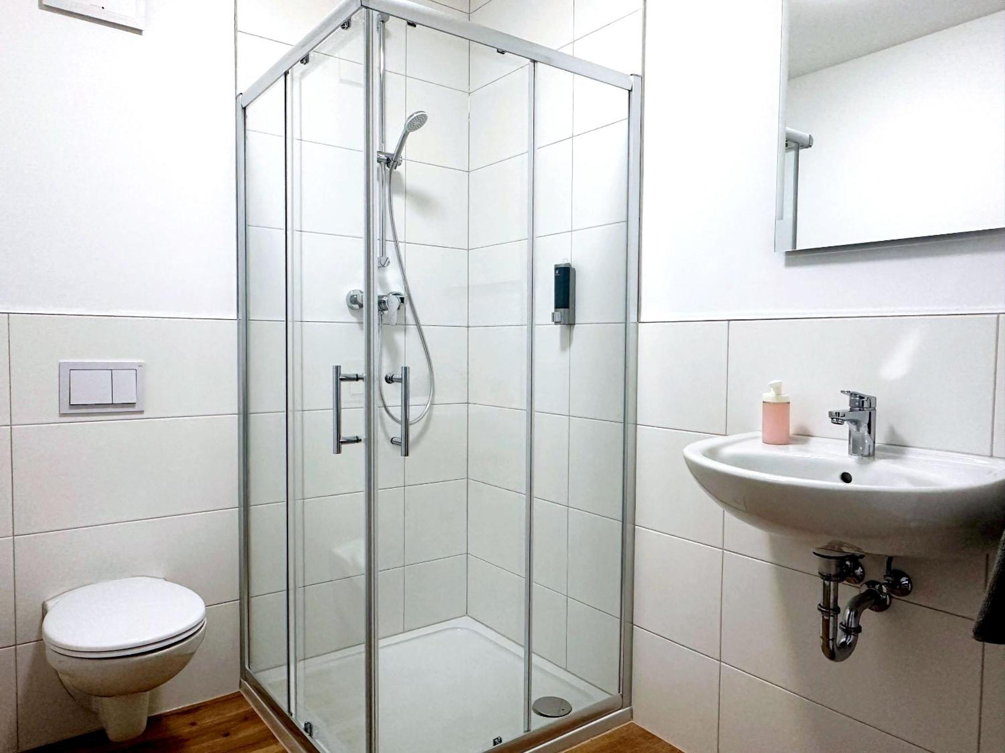 Schoene Apartments I Private Parkplaetze I Home2Share มึนสเทอร์ ภายนอก รูปภาพ
