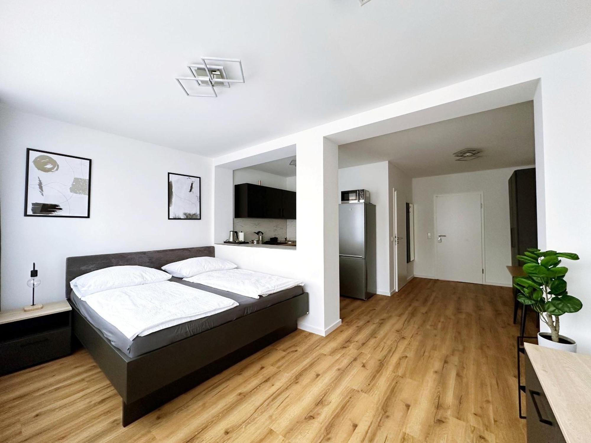 Schoene Apartments I Private Parkplaetze I Home2Share มึนสเทอร์ ภายนอก รูปภาพ