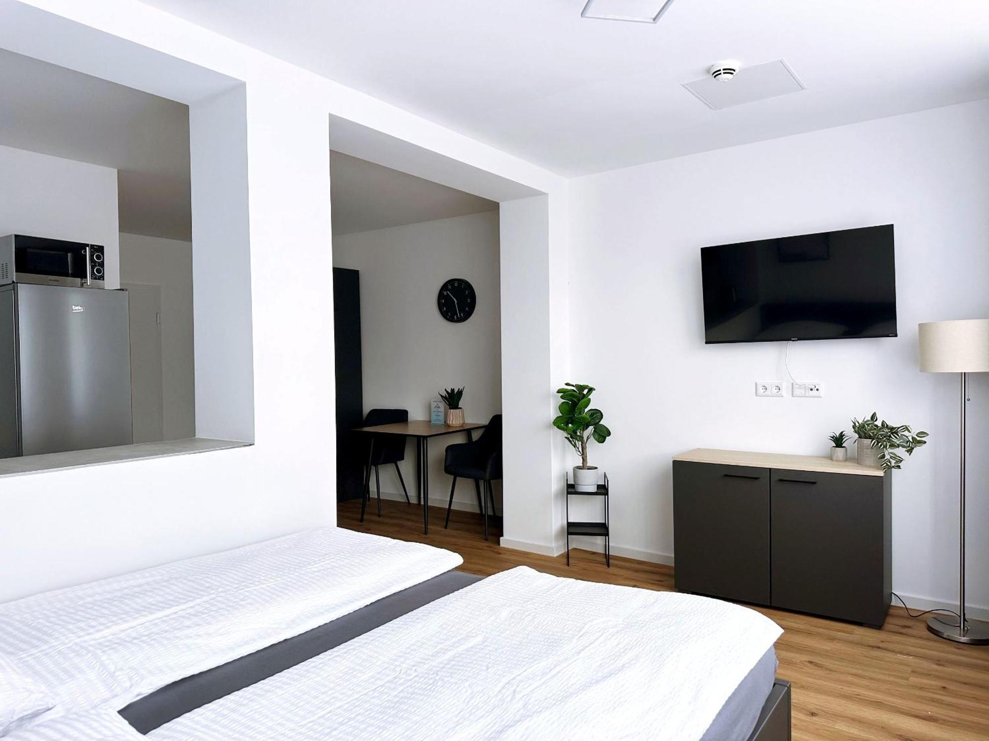 Schoene Apartments I Private Parkplaetze I Home2Share มึนสเทอร์ ภายนอก รูปภาพ